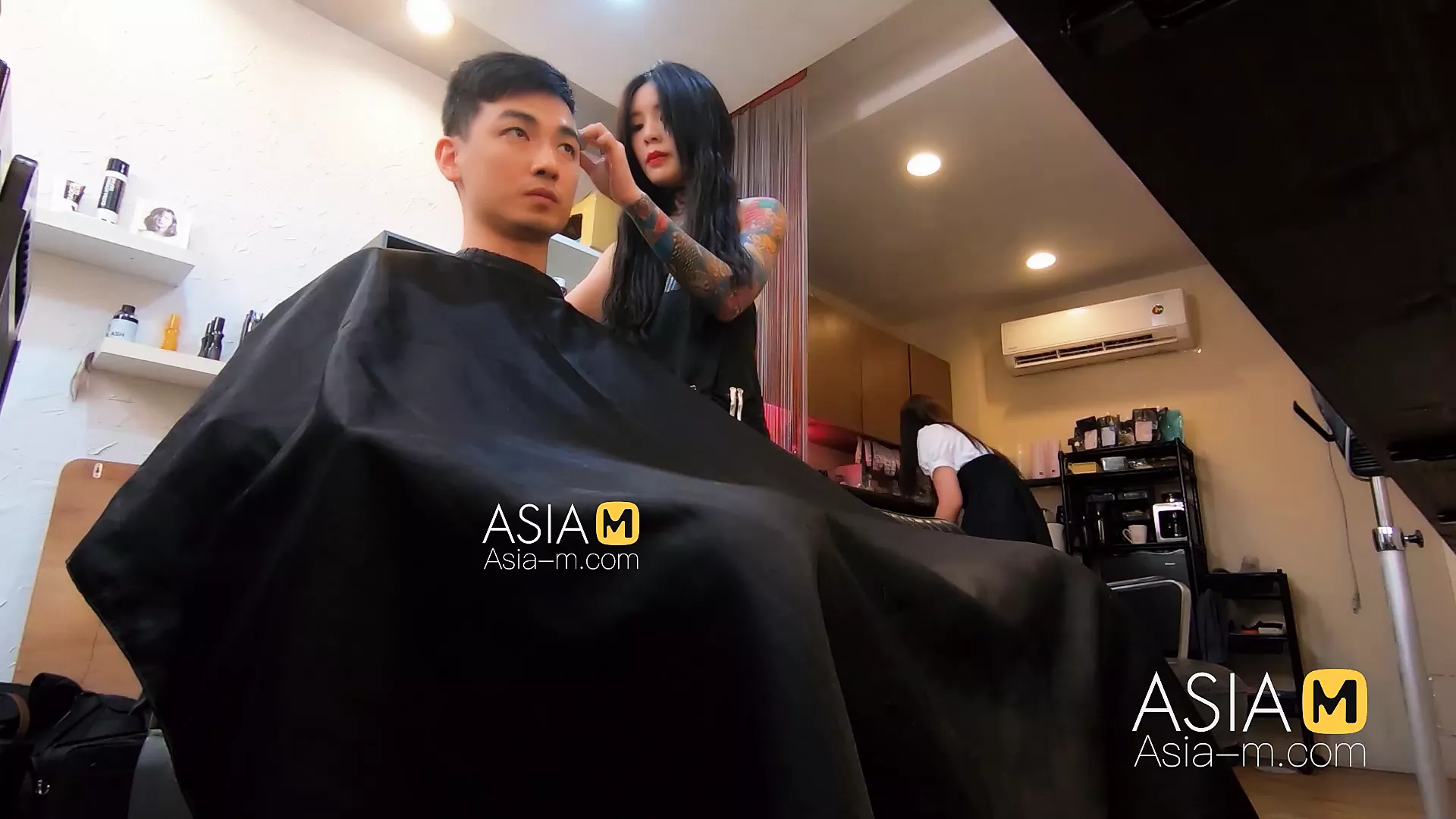 Modelmedia Asia-barber Shop Bold Sex-ai…